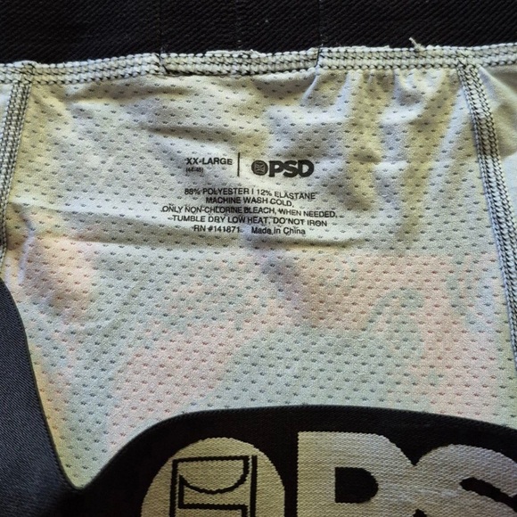 PSD  Bandana Boxer  Brief Color BLK. Size XXL. - Picture 3 of 5